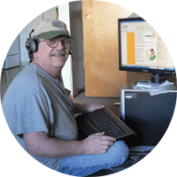 Discount internet services help Mike connect with resources that improve his quality of life.
