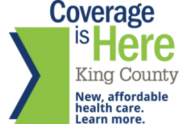 King County "Coverage is Here" logo
