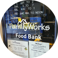 Family Works food bank 1995