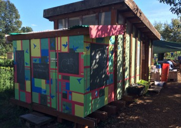 The children's shed got a makeover!