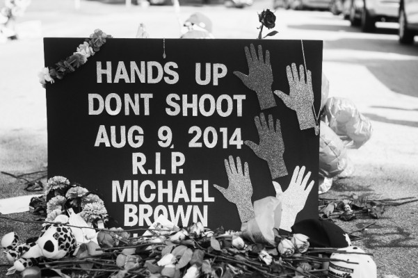 #BlackLivesMatter, Hands Up Don't Shoot, Standing with Ferguson