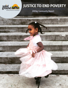 Cover image of Solid Ground's 2014 Community Report