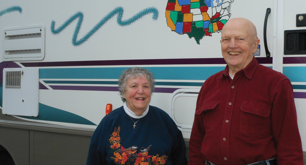 Helen & Joe Hesketh, long-time RSVP Ambassadors & volunteers