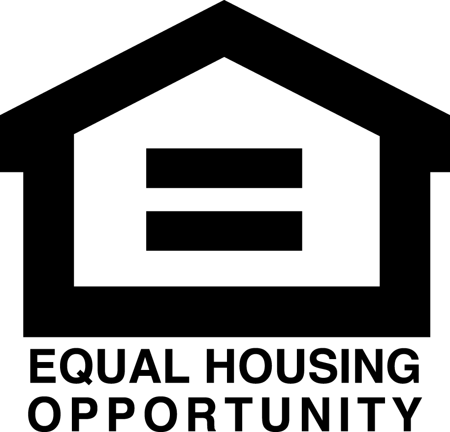 equal opportunity housing logo in white