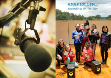 KMGP 101.1 FM: Recordings on the Run crew