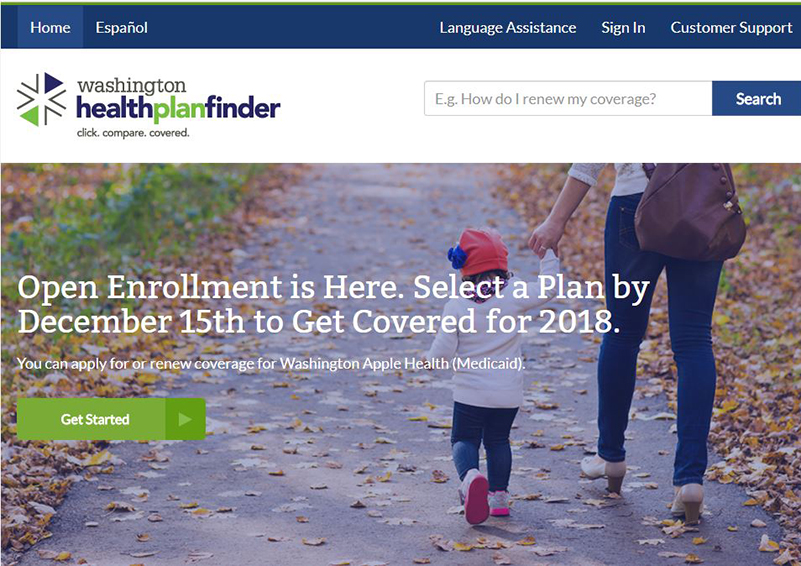 Washington Healthplanfinder
