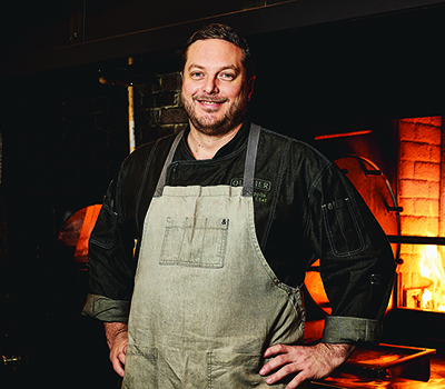 Chef Shawn Applin of Outlier returns for Solid Ground's Farm to Table Dinner on Saturday, September 15 at Marra Farm.
