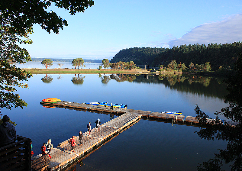 Dock at Camp Colman (photo used with permission of the YMCA)