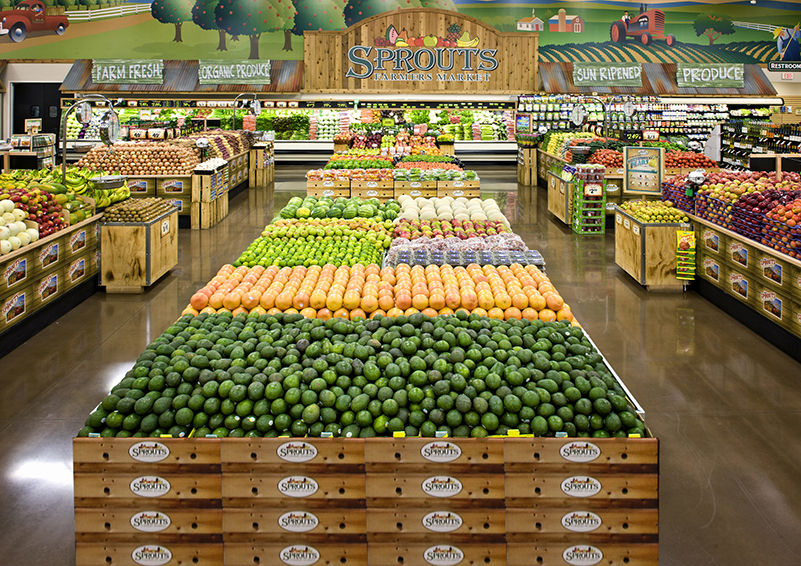 Sprouts Farmers Market produce display
