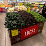 Whole Foods Market dark leafy greens display