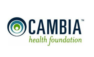 Cambia Health Foundation logo in green, blue, and black 